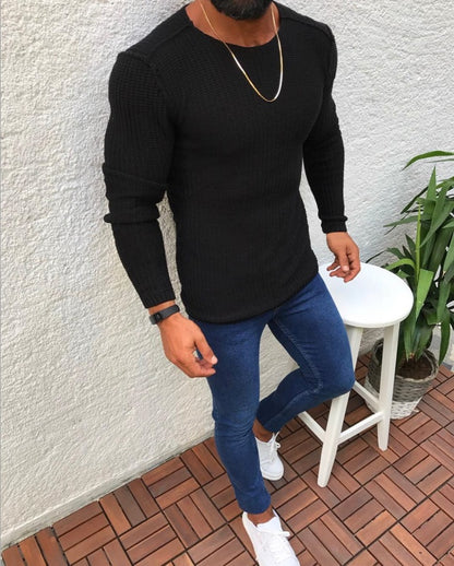 Man Bodyfit Sweatshirt