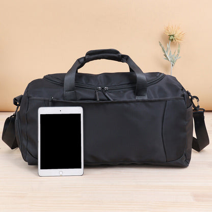 Large Capacity Sport Gym Duffle  travel work Bag With Separate Shoe Compartment