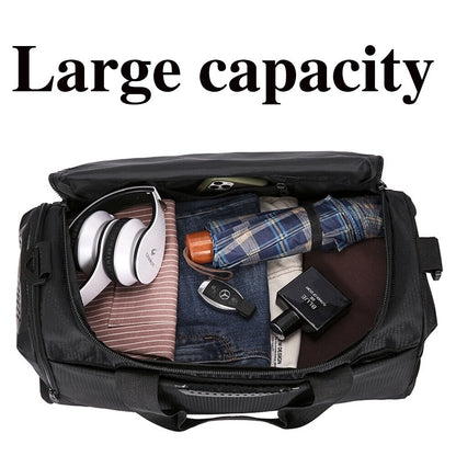Large Capacity Sport Gym Duffle  travel work Bag With Separate Shoe Compartment