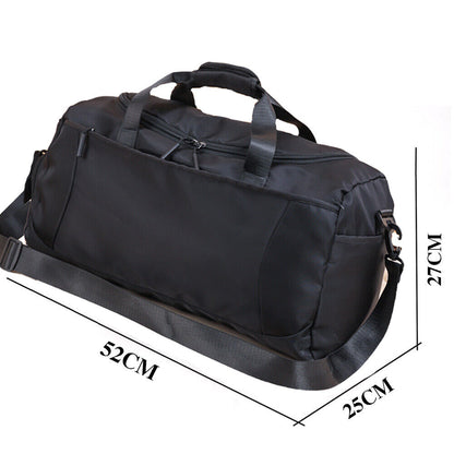 Large Capacity Sport Gym Duffle  travel work Bag With Separate Shoe Compartment
