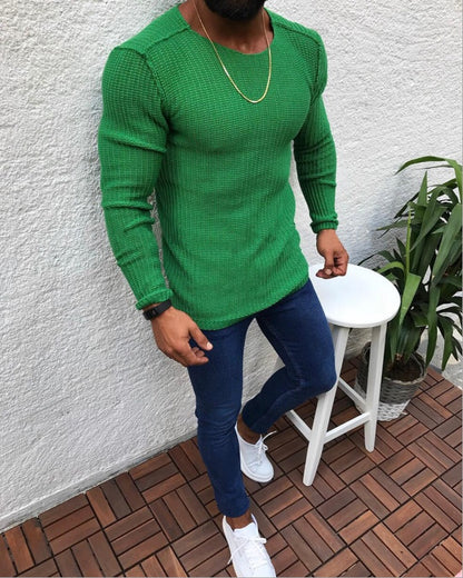 Man Bodyfit Sweatshirt